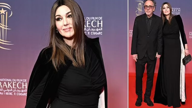 Monica Bellucci shkëlqen me dukjen elegante në Marrakech, ndërsa vazhdon të qëndrojë vitale edhe në të 60-tat e saj