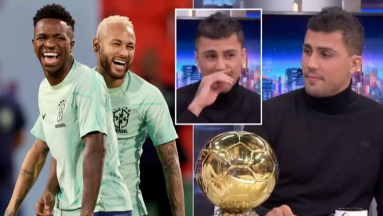 Neymar i përgjigjet Rodrit pas komenteve ngacmuese që bëri ai për Viniciusin