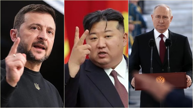 Ukraina dhe trupat koreano-veriore ‘përplasen’ për herë të parë, Zelensky paralajmëron përshkallëzim