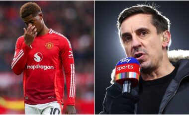 Gary Neville me kritika të mëdha për Marcus Rashford: Kam shumë pak simpati për të