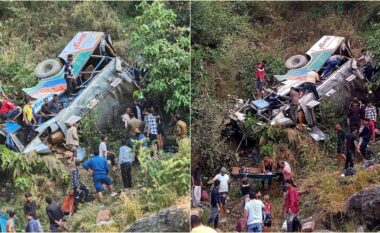 Të paktën 36 të vdekur pasi një autobus ra në grykën e Himalajeve