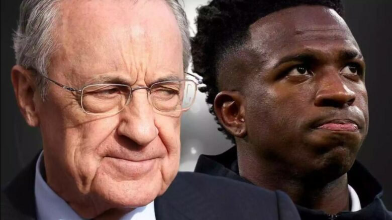 Kampi i Florentino Perez, përfshirë djalin – këshillojnë presidentin e Real Madridit ta shesë Vinicius Jr