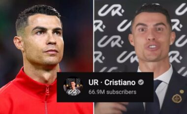 “Do thyejmë të gjitha rekordet”, Ronaldo thotë se mysafiri i tij i radhës në YouTube është më i famshëm se ai