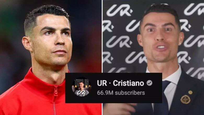 “Do thyejmë të gjitha rekordet”, Ronaldo thotë se mysafiri i tij i radhës në YouTube është më i famshëm se ai