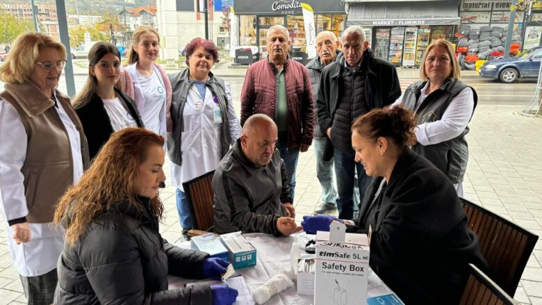 Në Istog, Dita Botërore e Diabetit shënohet me aktivitet edukues për qytetarët