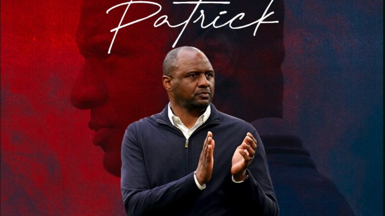 Patrick Vieira emërohet trajner i klubit të Serie A