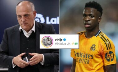 Vinicius Jr bëri skandal duke parë në mënyrë të paligjshme ndeshjen e Real Madridit në Ligën e Kampionëve