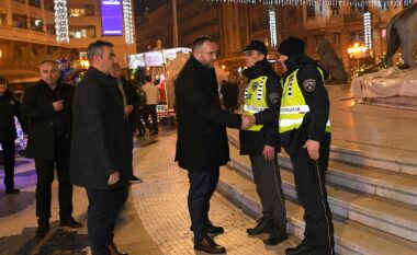 Toshkovski: Qytetarët mund të ndjehen të sigurt në natën e Vitit të Ri, policia është e pranishme dhe e ndjek situatën