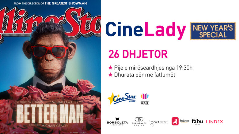 Filmi biografik për Robbie Williams, për të cilin po flet e gjithë bota, nga 26 Dhjetor në CineStar Megaplex