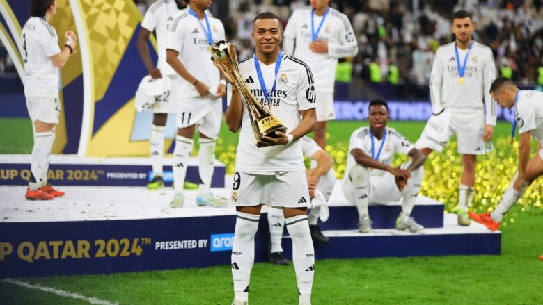 Mbappe thotë se Reali t’i marrë pesë trofetë e radhës