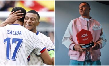 Mbappe zgjidhet lojtari më i mirë francez i sezonit 2023/24, fiton ngushtë garën me Saliban