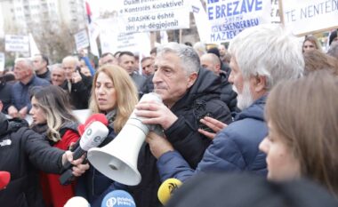 Përfundon protesta, Jasharaj: Qeveria Kurti e Nagavci me qasje të gabuar dhe qëndrim armiqësor ndaj SBASHK-ut