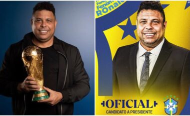 Ronaldo Nazario shpall kandidaturën për president të Federatës së Futbollit të Brazilit