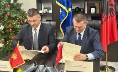 Prokuroria e Posaçme në Shqipëri nënshkruan memorandum bashkëpunimi me Prokurorinë Speciale të Malit të Zi