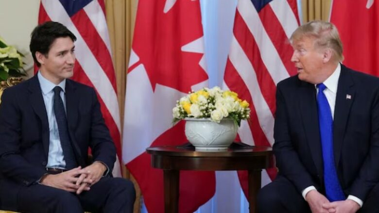 Trump sërish e provokoi Trudeaun, kryeministrin kanadez e quan guvernator të Kanadasë