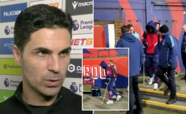 Mikel Arteta shqetëson tifozët e Arsenalit me deklaratën e tij për lëndimin e Bukayo Sakas