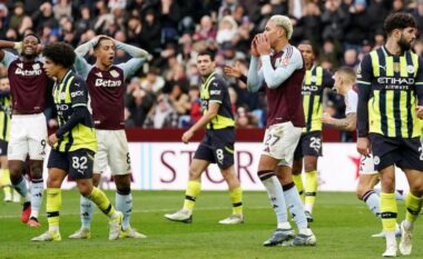 Man City vazhdon formën e tmerrshme, mposhtet edhe nga Aston Villa