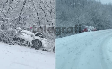 Reshjet e borës mbulojnë disa komuna të Kosovës, rrugët e Dushkajës së Gjakovës vështirë të kalueshme