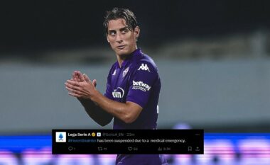 Gjendja e Edoardo Bove është stabile – merret vendimi për ndeshjen Fiorentina-Inter