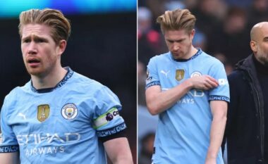 De Bruyne me një gjest të pazakonshëm – belgu ‘theu’ traditën e kapitenit ndaj Leicester Cityt