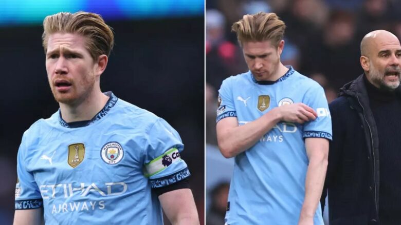 De Bruyne me një gjest të pazakonshëm – belgu ‘theu’ traditën e kapitenit ndaj Leicester Cityt