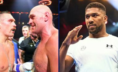 Anthony Joshua parashikon fituesin e meçit mes Oleksandr Usyk dhe Tyson Fury