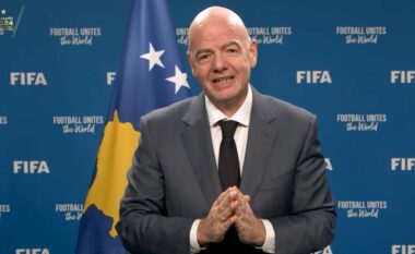 Presidenti i FIFA-s, Infantino: E di që e ardhmja e futbollit në Kosovë është në duar të mira