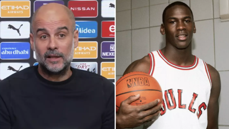 Guardiola krahason lojtarin e Man Cityt me të madhin e NBA-së, Michael Jordan