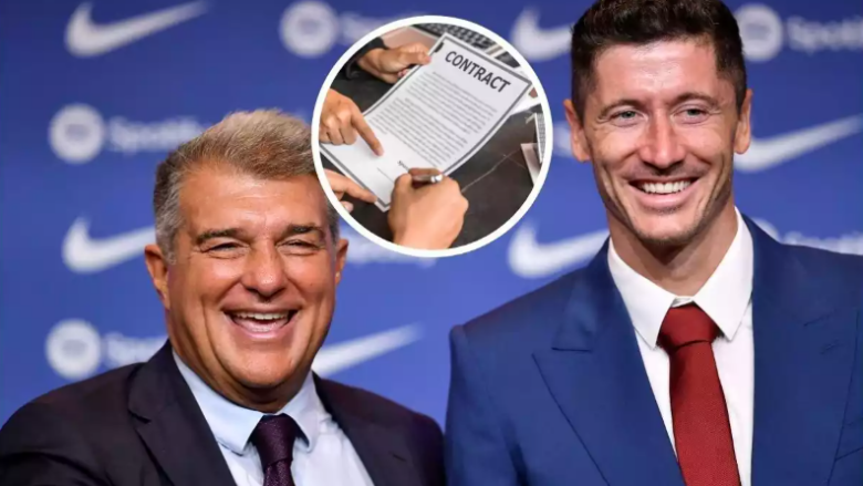 Laporta i gatshëm të mbyllë marrëveshjen për zëvendësimin e Lewandowskit në afatin kalimtar të janarit