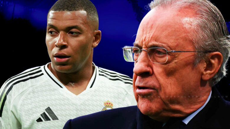 Florentino Perez ia refuzon kërkesën Kylian Mbappes për ta transferuar shokun e tij te Real Madridi