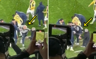 Sjellje e dhunshme nga Mourinho ndaj asistentit të tij kur Fenerbahce shënoi gol