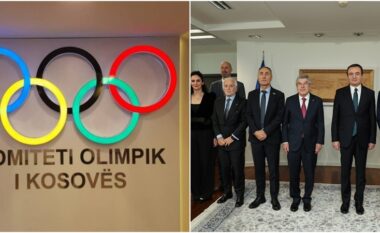 Presidenti i Komitetit Olimpik Ndërkombëtar, Thomas Bach po e viziton Kosovën