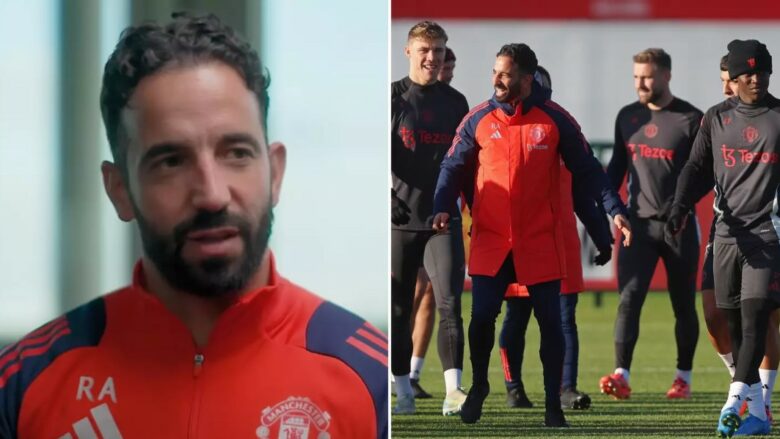 Ruben Amorim thotë se ylli i Man Utd nuk e ka impresionuar në stërvitje pavarësisht sa e duan tifozët