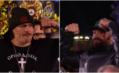 Realizohen matjet zyrtare për meçin e dytë: Tyson Fury shokon të gjithë me peshën, Usyk nuk lëvizë