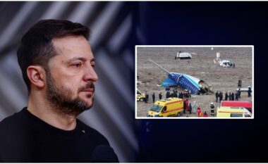 Zelensky fajëson Rusinë për rrëzimin e aeroplanit në Kazakistan