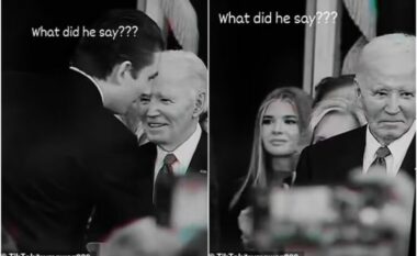 Çfarë i tha Barron Trump, Joe Bidenit që e mrroli menjëherë?