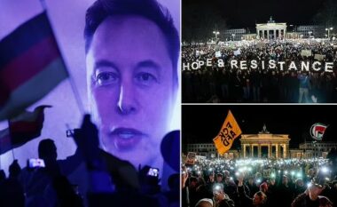 Musk i thotë AfD-së të Gjermanisë se ka shumë ‘faj’ për ‘mëkatet’ e gjyshërve nazistë – mijëra njerëz protestojnë në Berlin kundër tyre