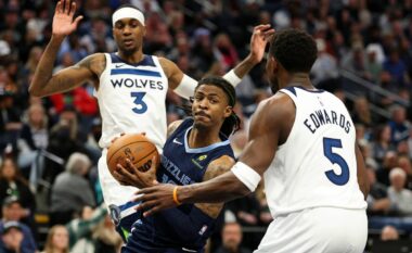 Grizzlies marrin fitore të madhe në udhëtim te Minnesota Timberwolves