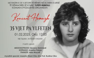 Komuna e Podujevës organizon koncert/homazh për dëshmoren Ylfete Humolli