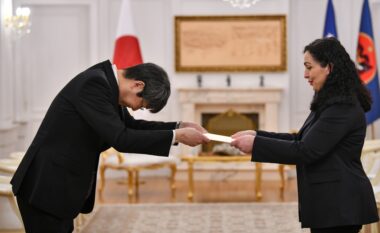 Presidentja pranoi letrat kredenciale të ambasadorit të ri të Japonisë në Kosovë