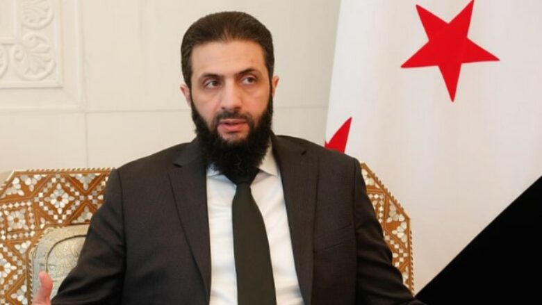 Lideri i rebelëve, Ahmed al-Sharaa emërohet president i përkohshëm i Sirisë