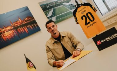 Andi Hoti kompleton kalimin te Dynamo Dresden