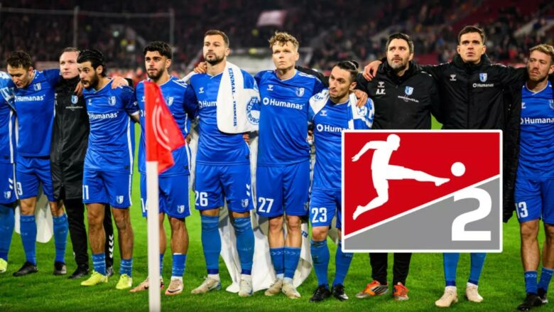 FC Magdeburg ishte lider në Bundesliga 2 pa fitore si vendas, shanset që kjo të ndodhë janë kaq të pakta