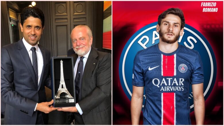 E kryer, Napoli dhe PSG arrijnë marrëveshje për Kvicha Kvaratskhelian