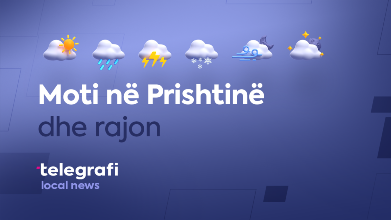 Temperaturat deri në -4 gradë Celsius në Prishtinë