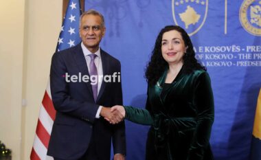 Osmani pas takimit me zëvendës-sekretarin amerikan: Lajm i shkëlqyeshëm, Kosova dhe SHBA-të do ta finalizojnë së shpejti Dialogun strategjik