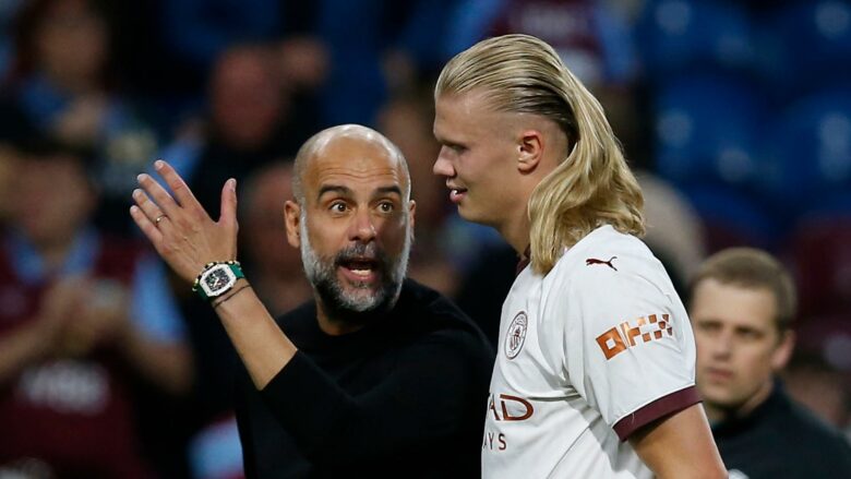 Pep Guardiola reagon për mega-kontratën e Erling Haaland