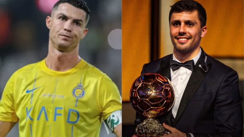 Rodri i kundërpërgjigjet Ronaldos pas fjalëve për Topin e Artë