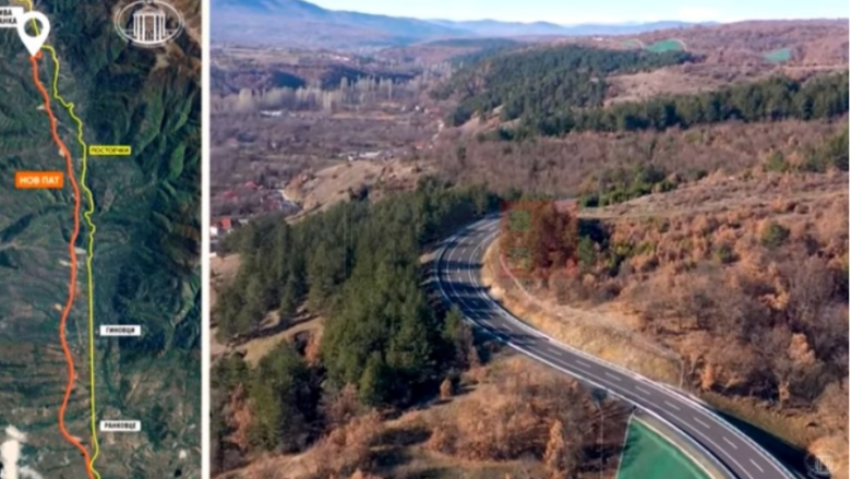 Përurohet rruga Kriva Pallankë-Stracin, nga Kriva Pallanka deri në Kumanovë do të udhëtohet për 40 minuta