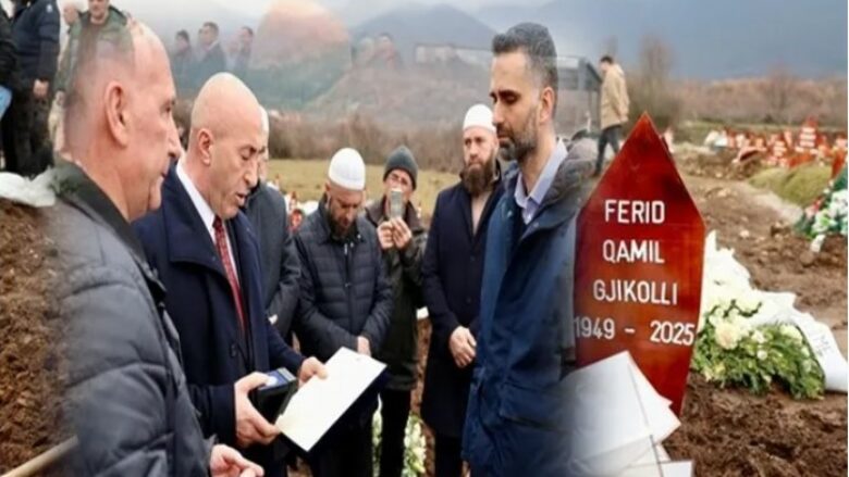 Lamtumirë Ferid Gjikolli, Haradinaj i ndan dekoratën post mortem ‘Me besim në Zot, atdhe e shtet’